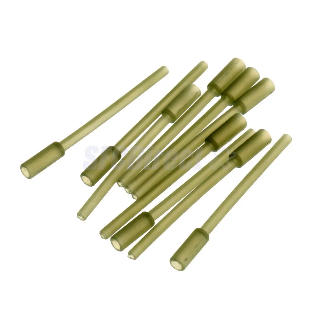 10/20/30pcs Carp Fishing Hard Inline Lead Inserts Shockleader Sleeve Making Equipment Deep Zone Teriminal Tackle