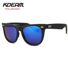 Kdeam 2017 new llegada hd polarizado gafas de sol de los hombres grandes del tamaño 58 ancho de Gafas de Sol de Las Mujeres UV400 gafas de sol Con El Caso 2140F