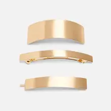 Conjunto de horquillas de Metal dorado dvacamán para mujer, horquillas de perlas de Corea, accesorios para el cabello de boda(China)