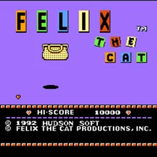 FELIX The Cat 60 Pin карточная игра для 8 бит Subor игровой плеер