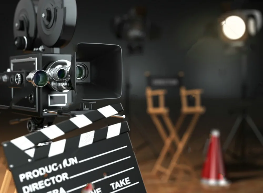

Video movie cinema photo Background Photography Backdrops Quality Vinyl