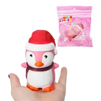 2018 Новый 1 шт. милые рождественские пингвины мягкими замедлить рост крем Ароматические декомпрессии игрушки для детей подарок Drop