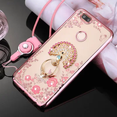 

For Xiomi Mi A1 Case Silicone rhinestone Pattern For Xiaomi Mi A1 Case Cover Soft TPU Shell For Xiaomi mi 5x Case Coque