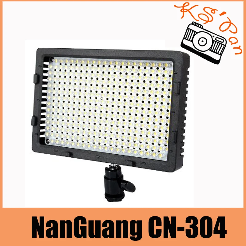 

NanGuang CN-304 304 LED Camera Video Light Lamp Panel Dimmable for Canon Nikon Pentax DSLR Camera Video Camcorder Free Shipping