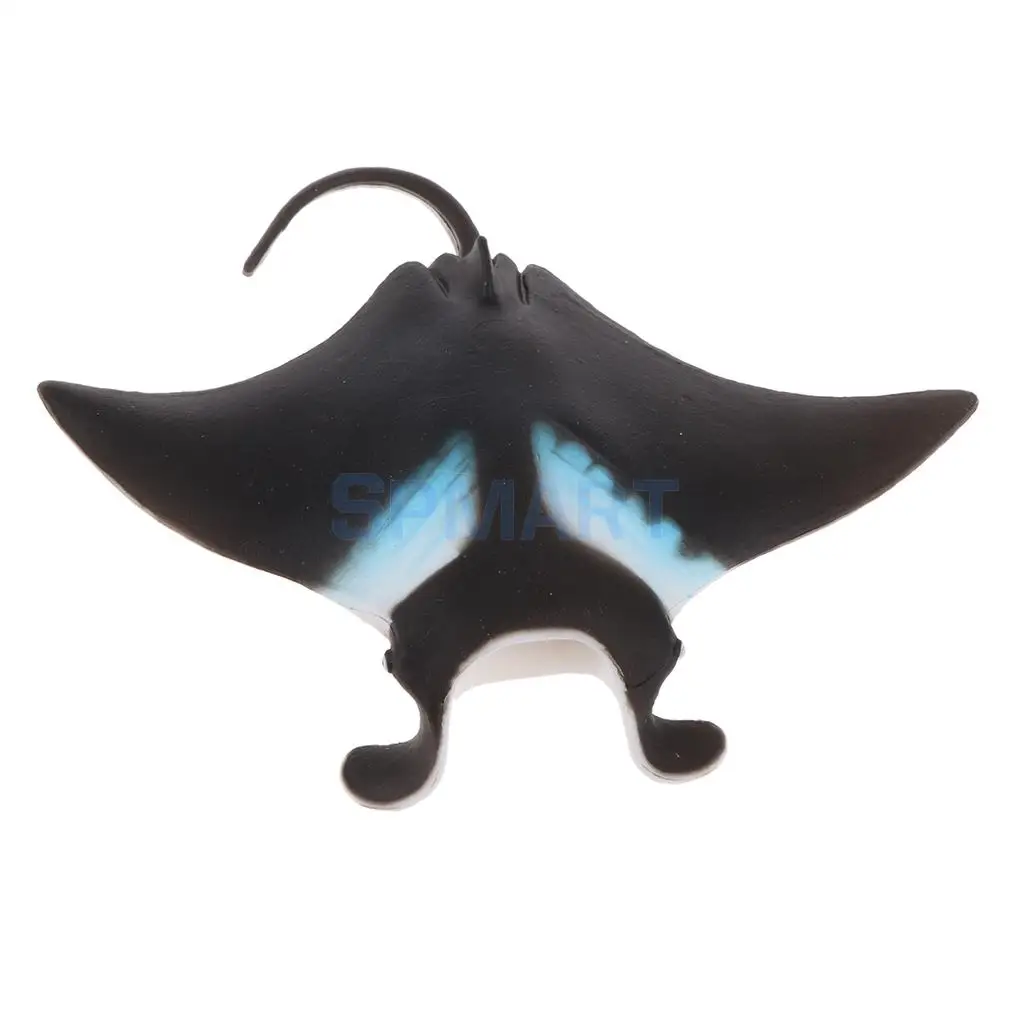 Animals Figure Toys Farm/Jungle/Sea Devil rays Animals Model Aquarium Toys Realistic Wild Pastic Figurine Kid Developmental Toy