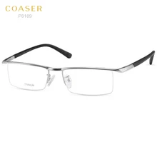 Оправа для очков, мужские брендовые дизайнерские титановые оправы, оправа для очков, дизайнерский костюм, очки для чтения, оптические линзы prescpriton