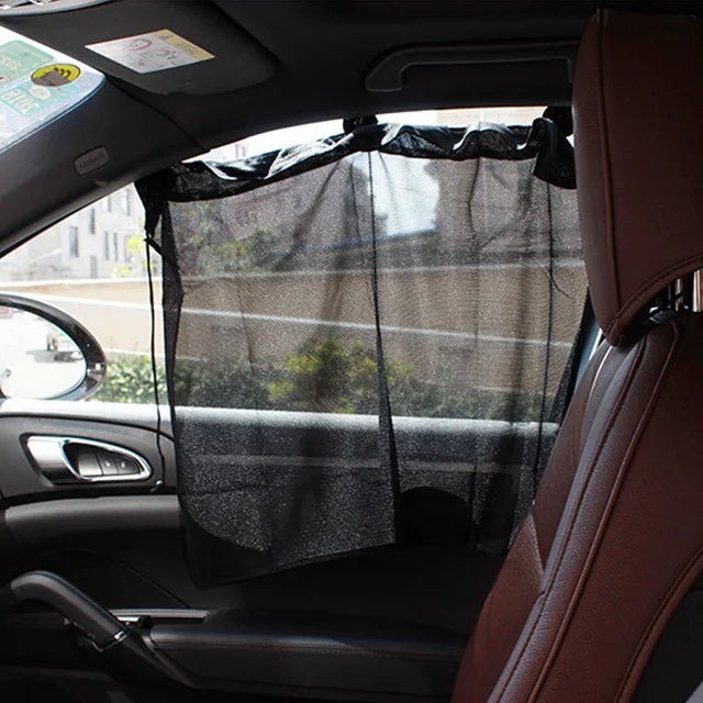 2 Pcs Voiture Pare Soleil Auto Sun Shade Rideau Fenêtre Ventouse ... 2 Pcs Voiture Pare Soleil Auto Sun Shade Rideau Fenêtre Ventouse ...