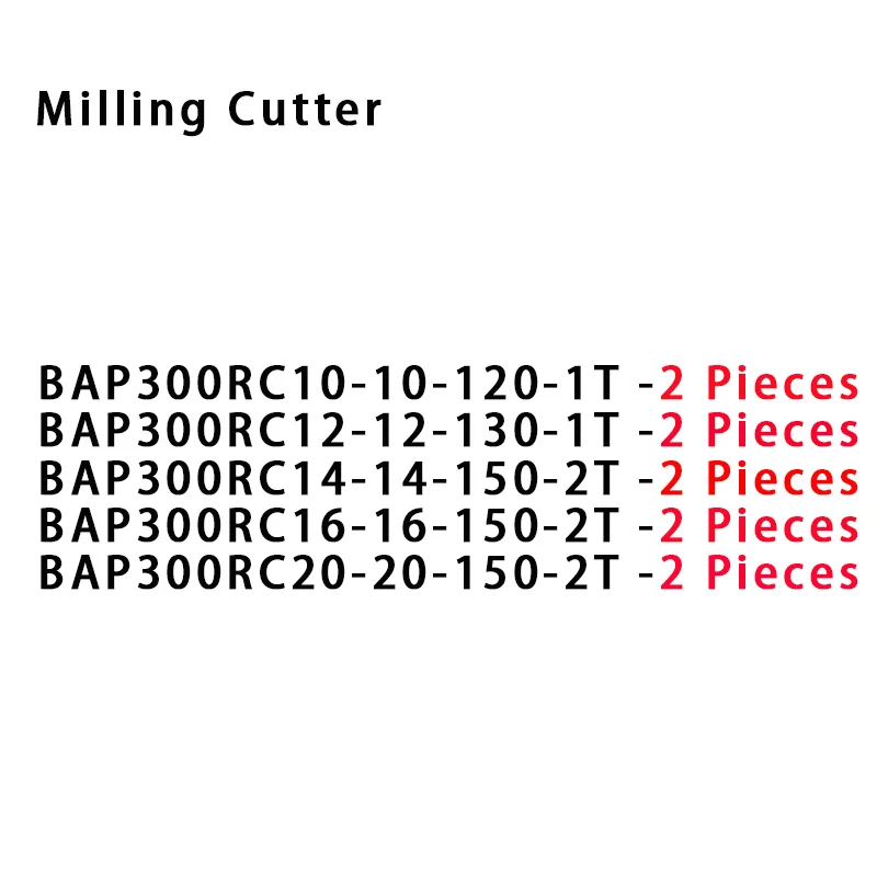 

10pcs/set C10 C12 C14 C16 C20 Milling Cutter Tool