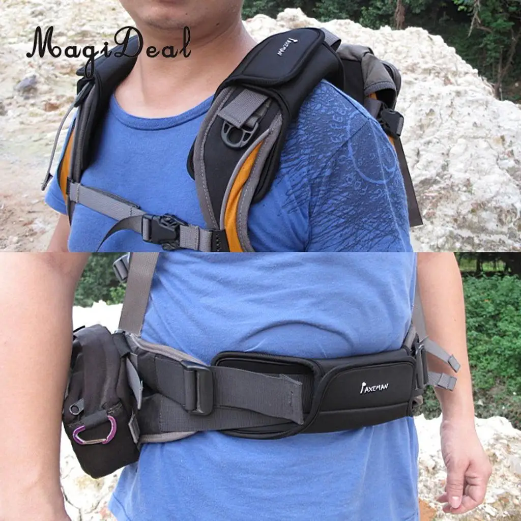 MagiDeal 1Pair Outdoor Travel Camping Hiking Damping Shoulder Strap