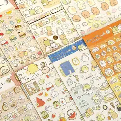 2 шт./лот новый японский Sumikko Gurashi Смешные свежие друзья позолота стиль Бумага Стикеры/DIY Примечание Стикеры/ярлык украшения /gt262