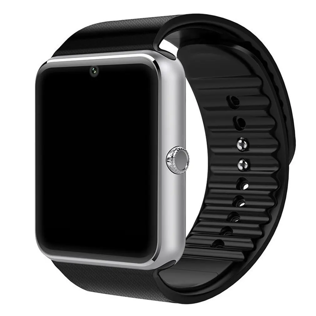GT08 Bluetooth умные часы с сенсорным экраном большой аккумулятор поддержка TF sim-карты для IOS iPhone Android телефон с функцией камеры