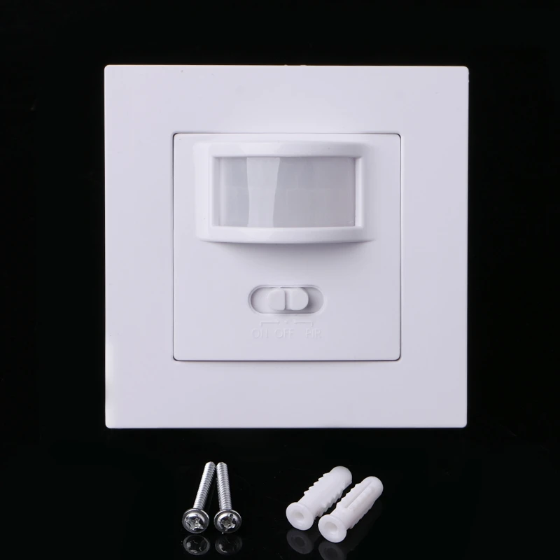 

AC 110V-240V Infrared PIR Motion Sensor Recessed Wall Module Light Switch