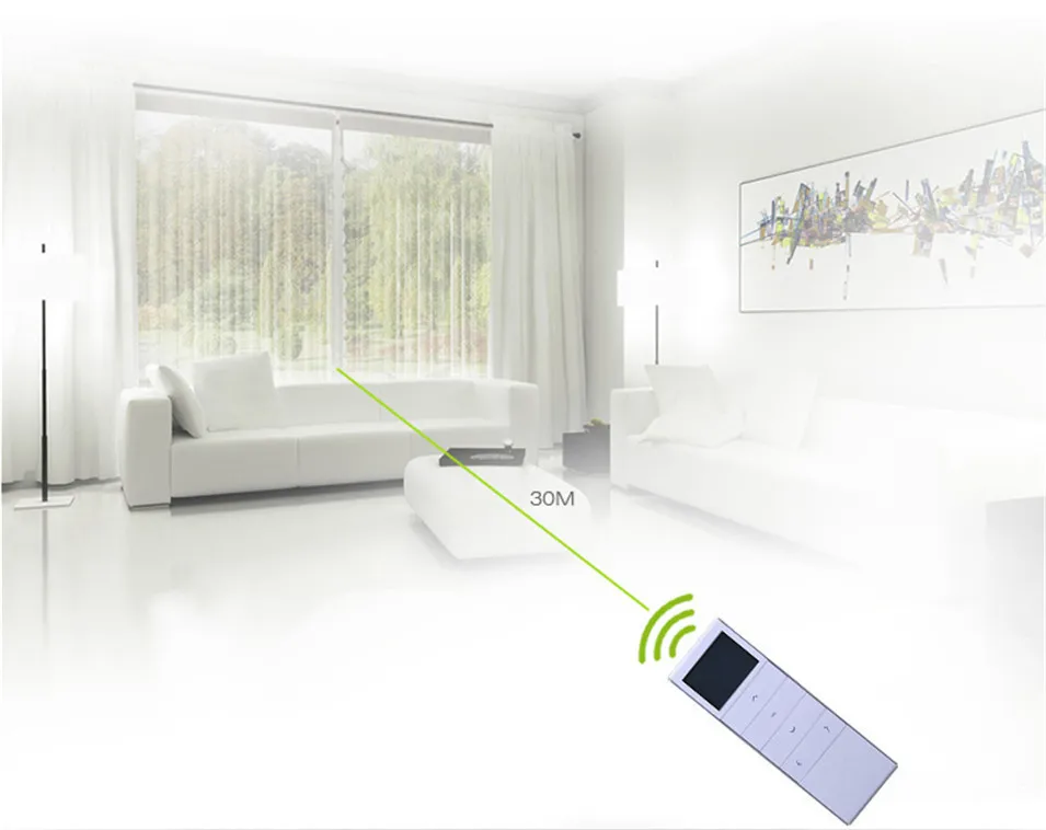 Dooya DC1602 15-Channel Remote Controller for Dooya RF433 motor,Remote Control 15pcs motors,for Dooya DT52E KT82TN KT320E DT360E-1