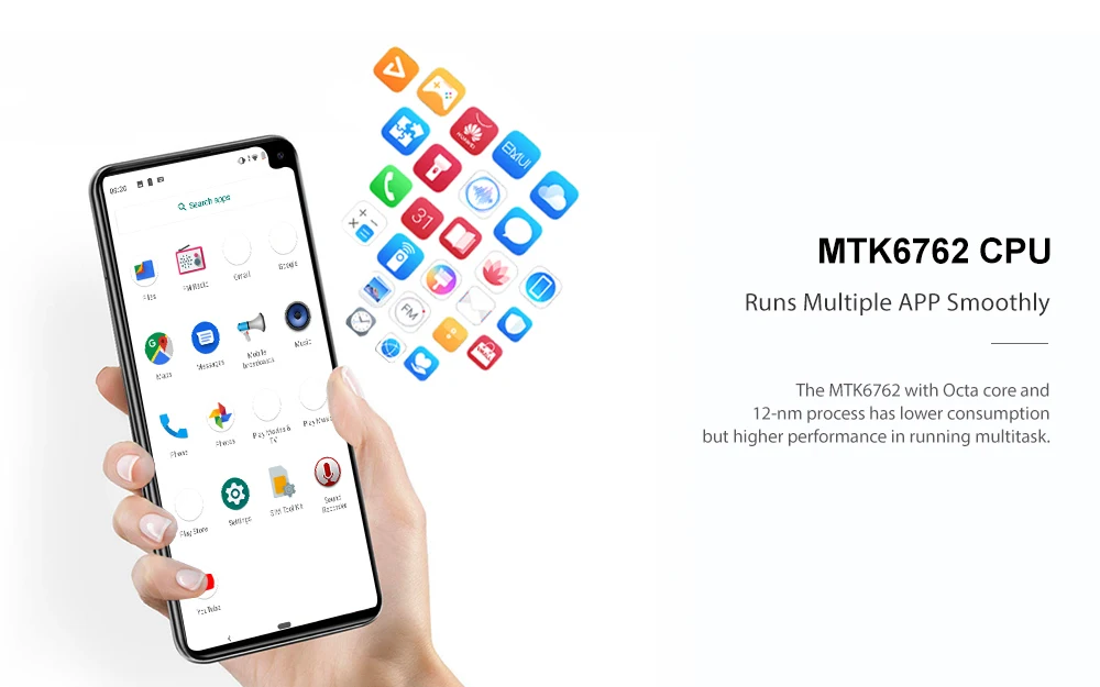 Оригинальный смартфон CUBOT MAX 2 4G 6,8 ''Android 9 Pie MT6762 Octa Core 2,0 GHz 4GB + 64GB 8.0MP фронтальная камера мобильный телефон