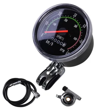 

Trainers Speedometer Mechanical Road Mountain Bike Cycling Stopwatch Waterproof Round Universal Bicycle Accessories 2