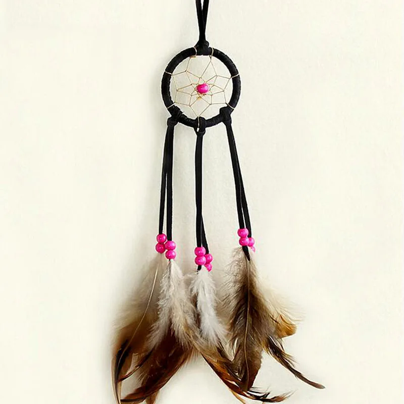Small Dreamcatcher Pendant Dream Catcher Wind Chimes Car Home Hanging