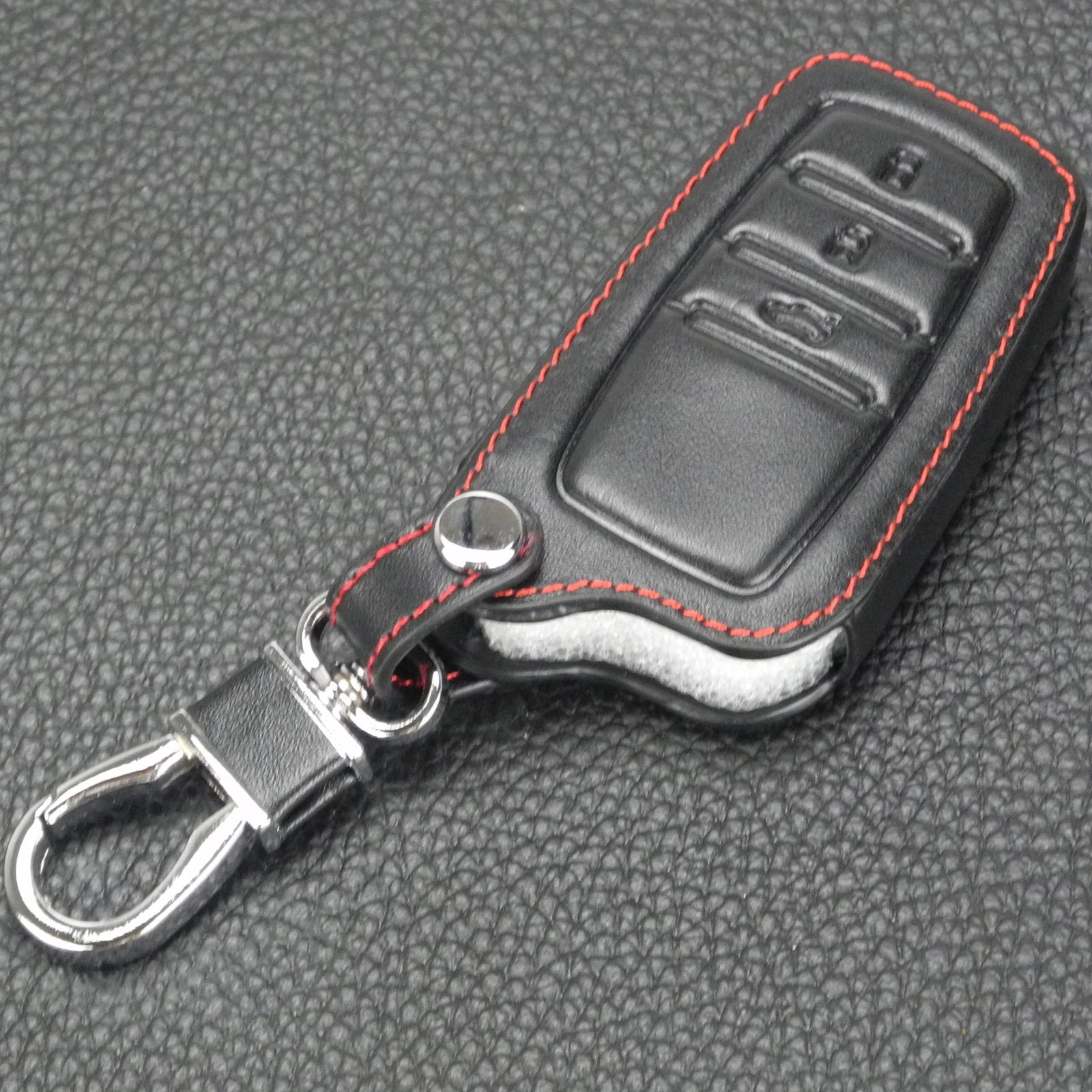 3 buttons Popular Leather Car Key Cover Case for Toyota Corolla Camry RAV4 2014 2015v Stylingin