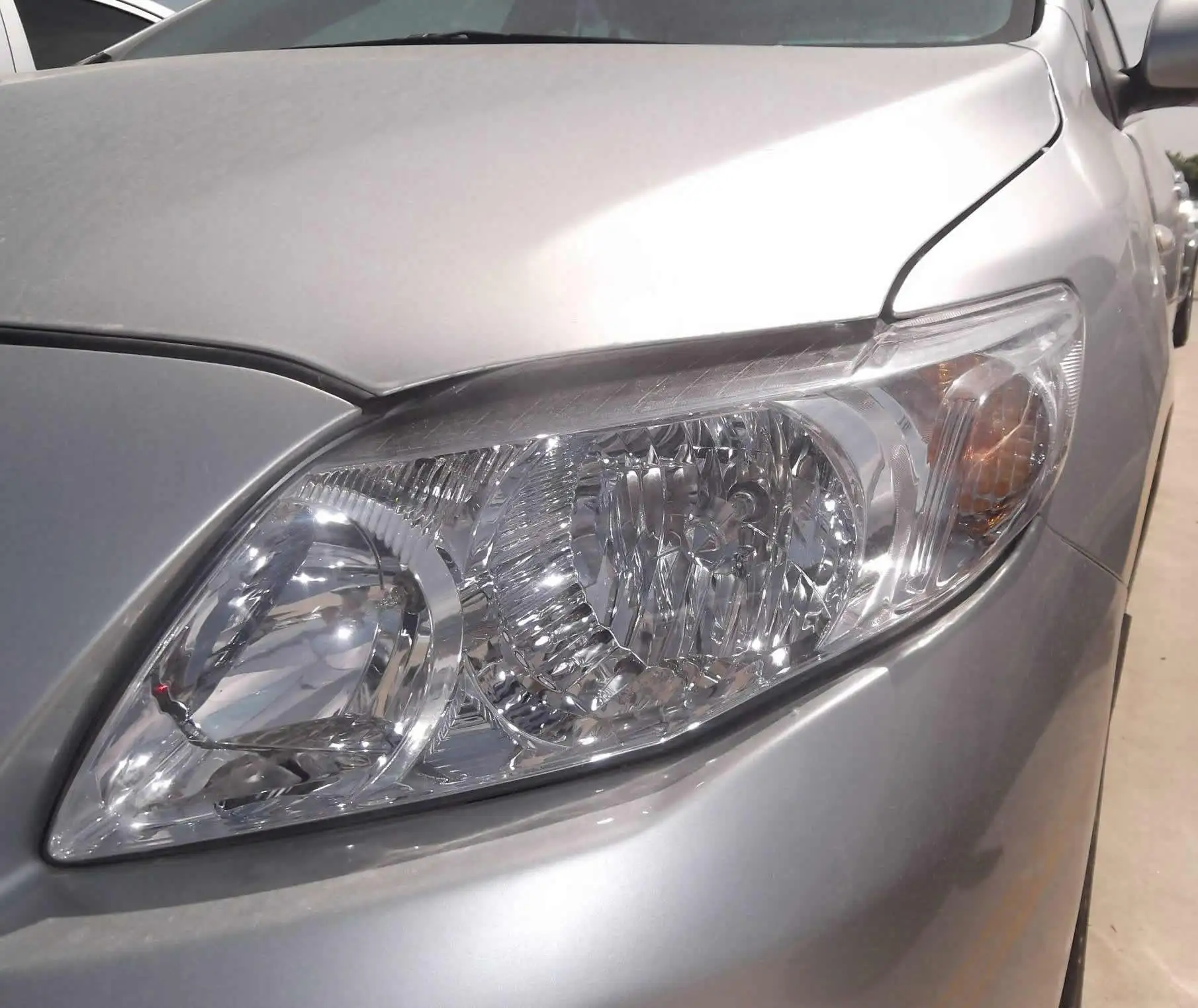 Крышка фары прозрачный абажур Lampshadecover передняя фара оболочка для Toyota Corolla 2007 2008 2009