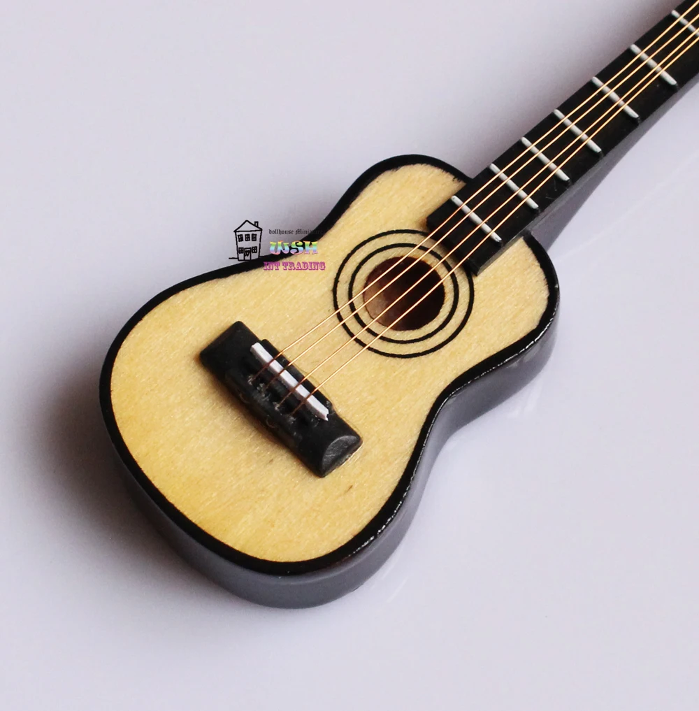 instrument de musique ***CL2 vitrine ou maison de poupée guitare miniature