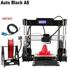 Anet a8 auto level 3d принтер reprap prusa i3 diy комплекты автоматическое выравнивание 3D Принтер DIY Kit С 10 м Нити 8 ГБ Карты
