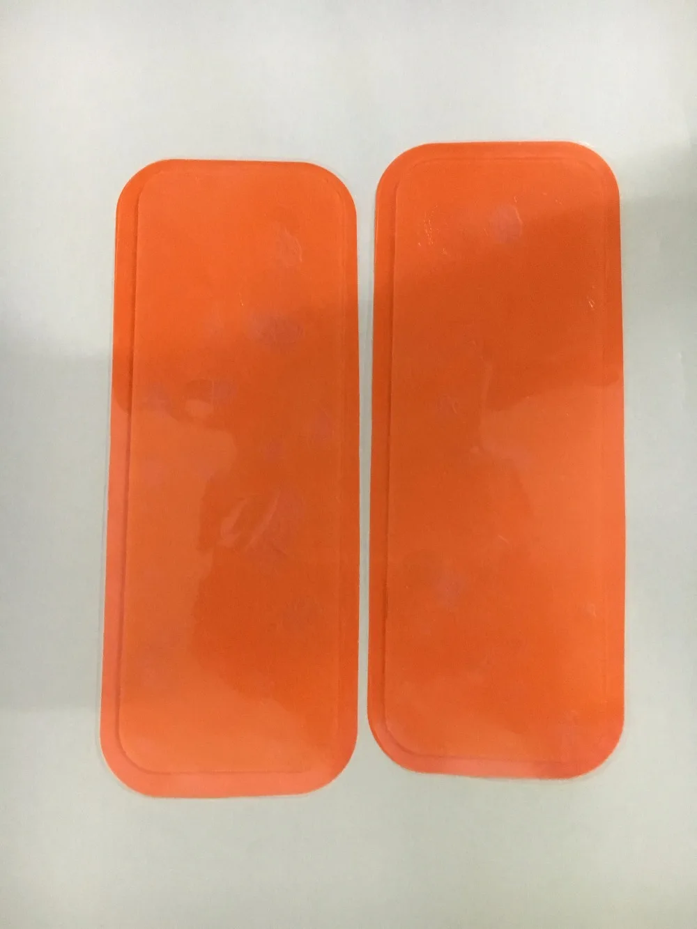 

200pcs(100sets) large Rectangle Replacement adhesive pads Gel pad sheets For Abs Fit EMS Training six pad Leg Belt