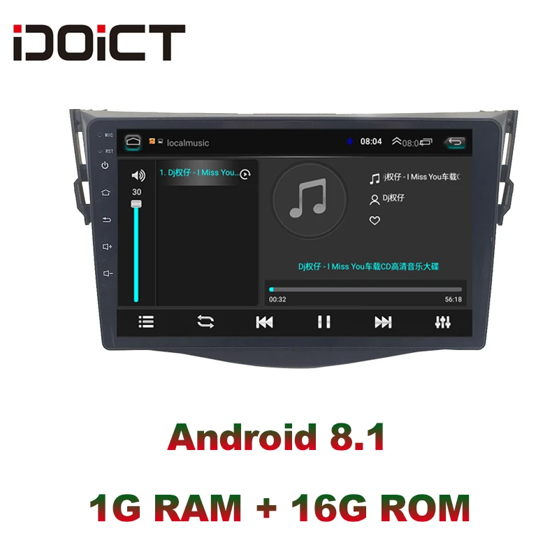 Sale IDOICT Android 8.1 Car DVD Player GPS Navigation Multimedia For Toyota Rav4 Radio 2008-2013 wifi bluetooth 1 Sale IDOICT Android 8.1 Car DVD Player GPS Navigation Multimedia For Toyota Rav4 Radio 2008-2013 wifi bluetooth 1