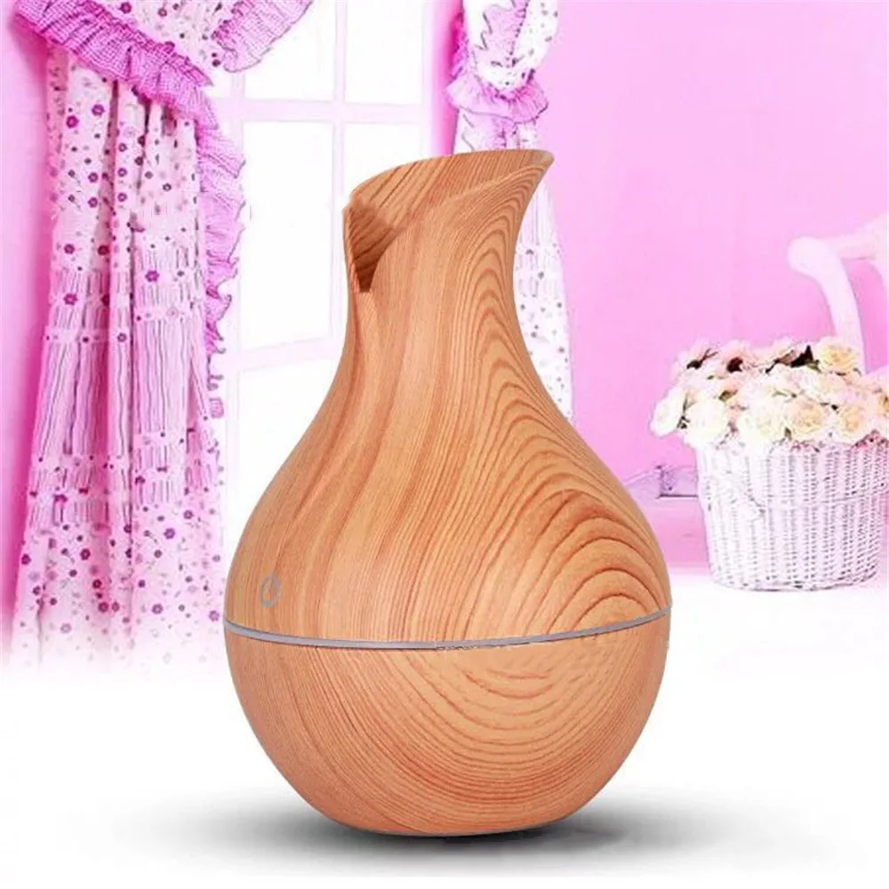

130ml Air humidifier Electric Aromatherapy Essential Oil USB Aroma Diffuser cool mist maker 7 color Change light for home office