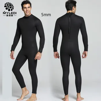 

5 mm SBR full black long waterproofing and warm diving suit surfers