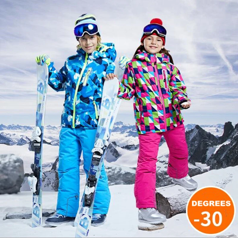 trabajador patrocinado Rebaño Ropa de nieve para niños, traje de esquí para niños, chaqueta de esquí,  pantalones, traje de Snowboard al aire libre, abrigo, pantalones, traje de  esquí impermeable|Chaquetas de esquiar| - AliExpress