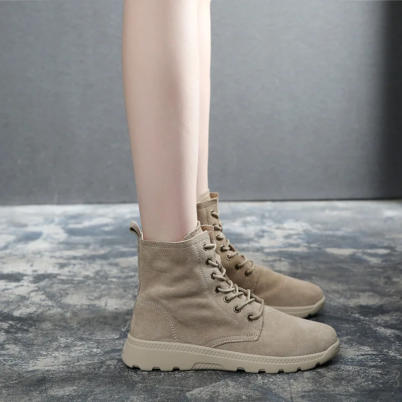 

Yasilaiya Two color optional In 2018,a new Korean version of Martin boots will be launched combat boots for women Good quality