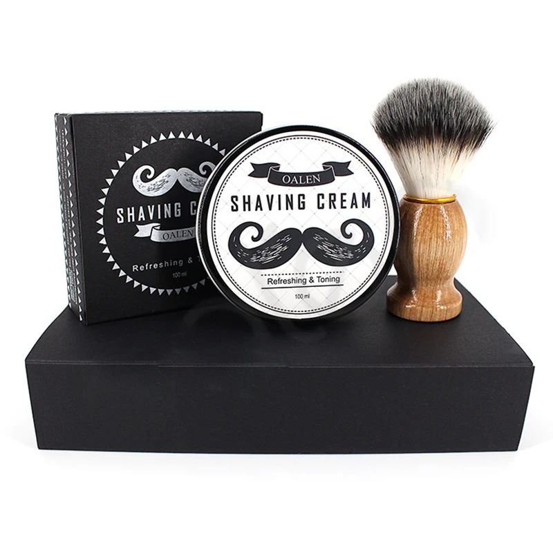 Men's Shaving Cream Shaving Foam Set Beard Care Clean Shaving Cream
