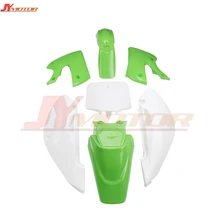 Пластик комплект Fender Farings для KX65 KX 65 KLX 110 KLX110 DZR 110 DRZ110 питбайк Dirt Bike