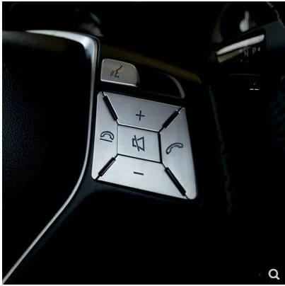 Консоль Рулевое Колесо Ручка панели кнопка переключатель накладка наклейка 12P для Mercedes Benz A B класс W176 W246 2012 2013