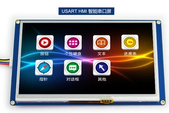 

TJC8048T070_011R 7-inch screen intelligent HMI USART serial screen With character Serial screen 7-inch LCD screen module