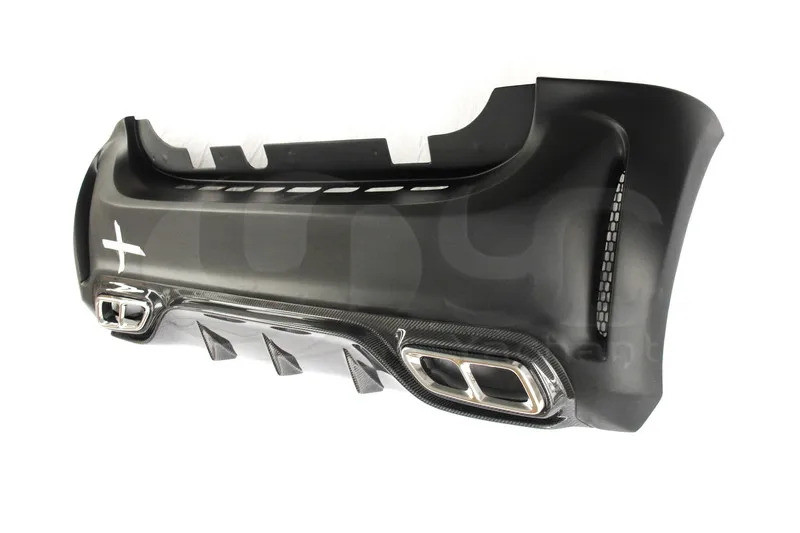 2015-2017 Smart Fortwo C453 & Forfour W453 AMG Style Rear Bumper PCF (2)