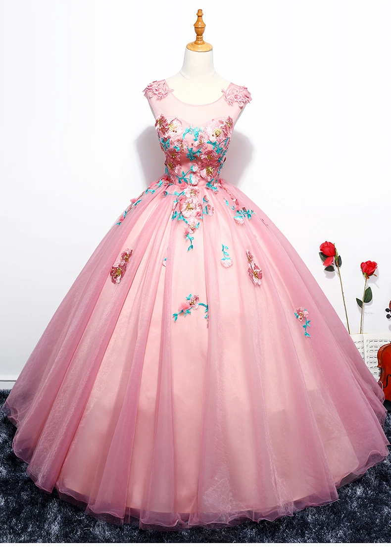

Free ship flower vine fairy belle ball gown sissi long medieval dress Renaissance Gown princess gown Victorian/Marie Antoinette