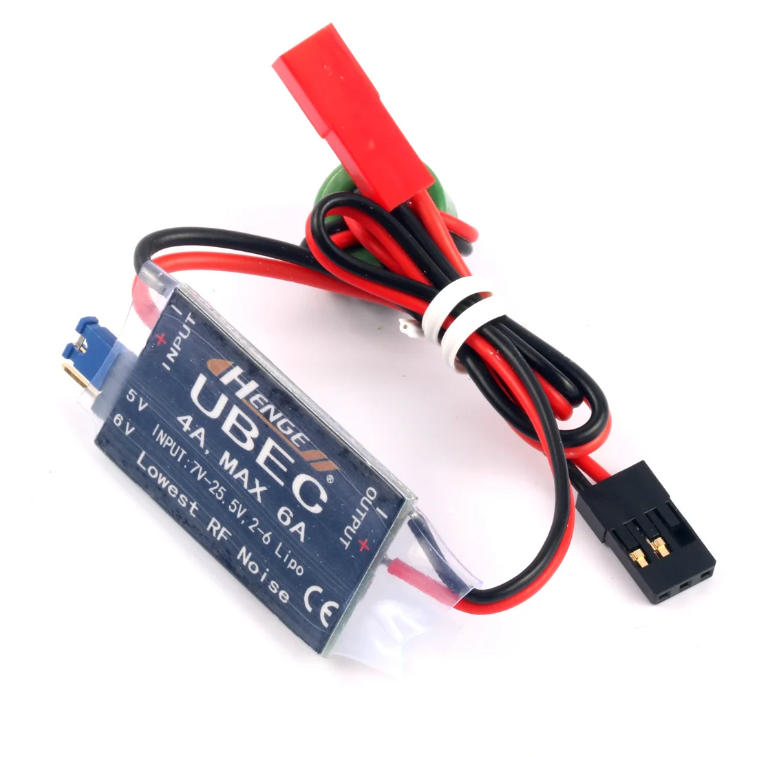 HENGE 4A UBEC вход 7V-25,5 V 2-6S Lipo выход 5V 6V / 4A непрерывный макс. 6A переключатель Режим BEC для радиоуправляемых квадрокоптеров самолетов автозапчастей