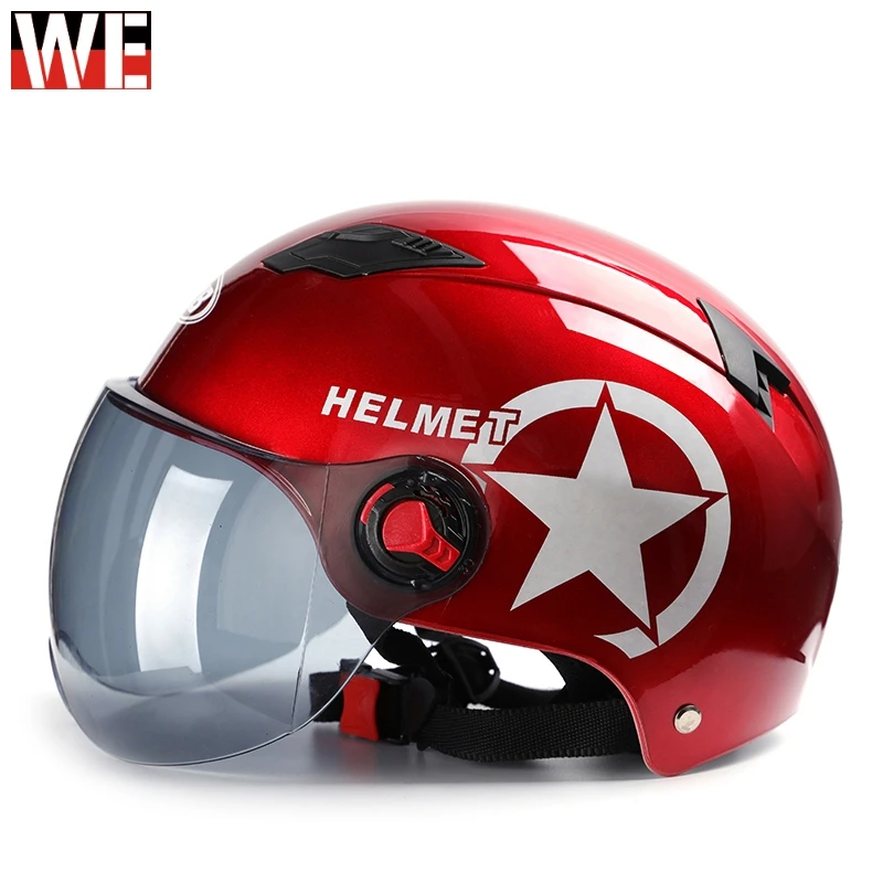 

Motorbike Scooter Helmet Motorcycle Helmet Safety Head Protection Gear Motocross Helmet moto Flip Up Windproof Face Mask