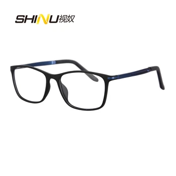 

Hot Sale TR90 Optical Glasses Frame Women Men Eyewear Frame Clear Lens Eyeglasses Prescription Myopia Spectacle Frames SH031
