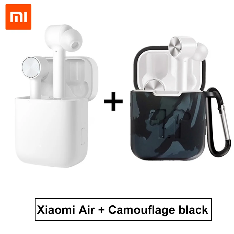 Оригинальные Xiaomi Air Bluetooth наушники AirDots Pro TWS ENC Беспроводная стереогарнитура ANC сенсорное управление AAC HD звук - Цвет: Air and camouflage3