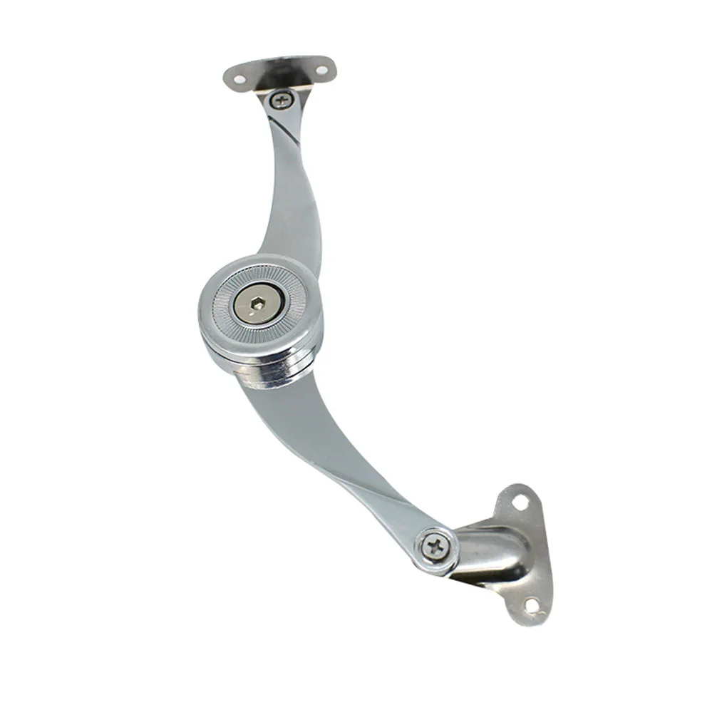 

2pcs S Shape Kitchen Cabinet Cupboard Door Lift Up Strut Lid Flap Stay Support Alloy Hinge