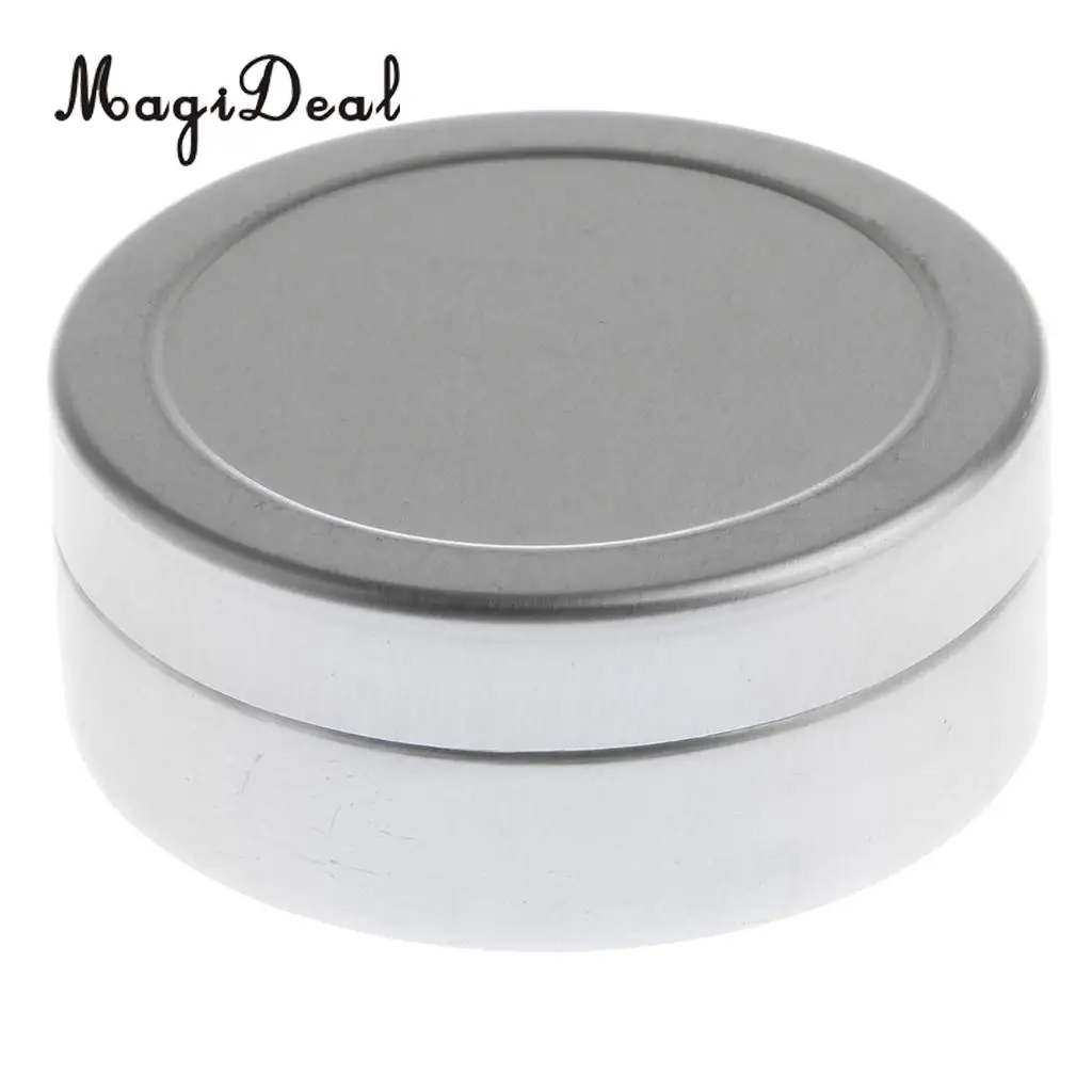 TOP 10x 10g Round Aluminum Cosmetics Cream Empty Lip Balm Containers Jars Tin Makeup Box Crafts Pot Bottle Screw Thread