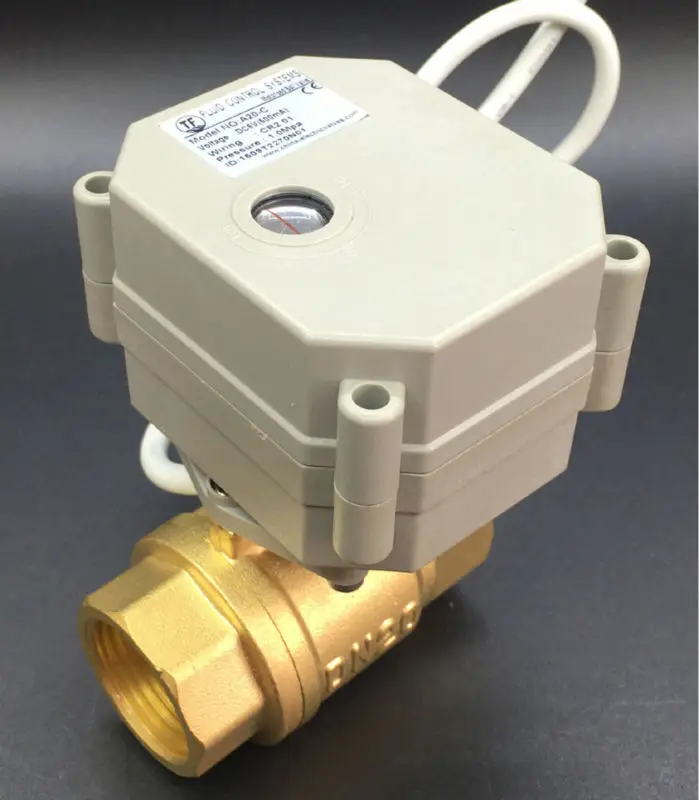 Buy 2Nm Actuator With BSP/NPT 3/4'' Brass Valve AC110V