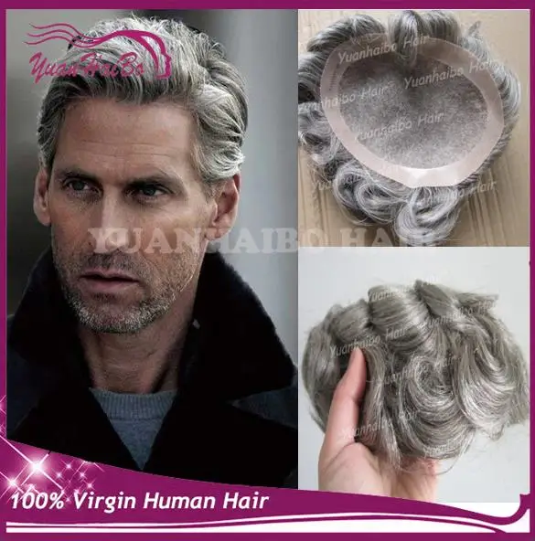 Best Selling 6 Silver Grey Malaysian Remy Hair Natural Wave