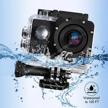 Богатый F5 экшн-камера WiFi 1080 P 170D Len 2,0 ЖК-дисплей шлем Cam подводный go pro Водонепроницаемый Спорт HD видеокамера DV стиль