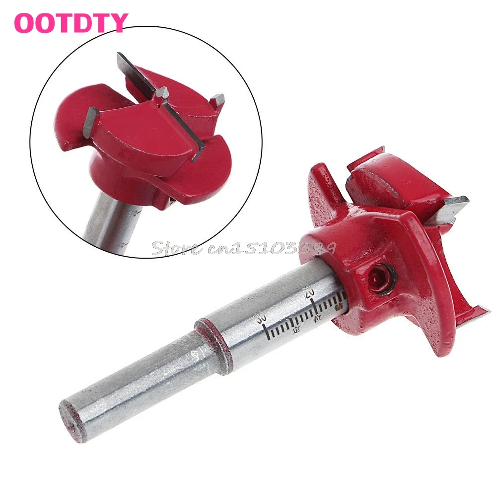 35MM Wood Hinge Boring Hole Saw Drill Bit Set Cutter Carbide Kit Saw