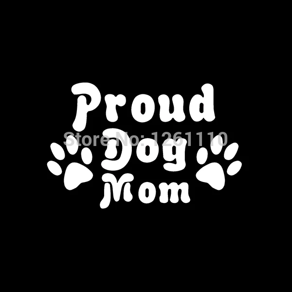 Download 50 Pcs Lot Proud Dog Mom Pet Adoption Rescue Car Decal For Truck Suv Window Bumper Vinyl Wall Kayak Canoe 8 Colors Sticker Decals For Trucks Car Decaldecals For Cars Aliexpress