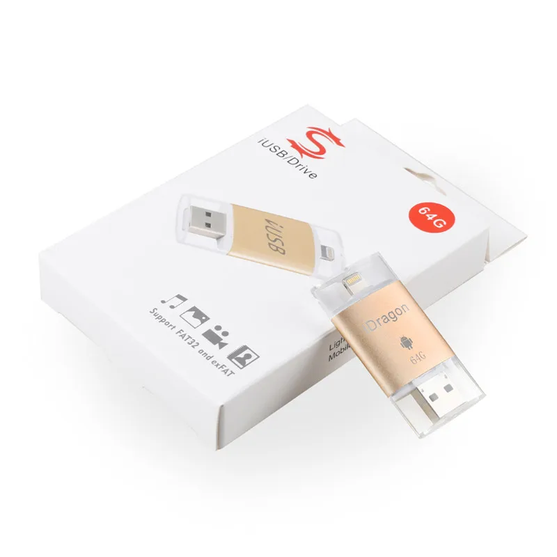 LL TRADER Mini USB флеш-накопитель 64 ГБ для iOS iPhone Android OTG флеш-накопитель 32 Гб 16 Гб U диск памяти USB ключ-накопитель