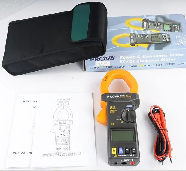 PROVA-6600 Мощность клещи