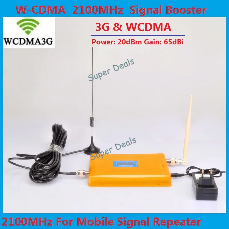 

LCD Display ! WCDMA 2100MHz 3G Signal Booster Repetidor de sinal celular Repeater Booster , Mobile Signal Repeater + 3G Antenna